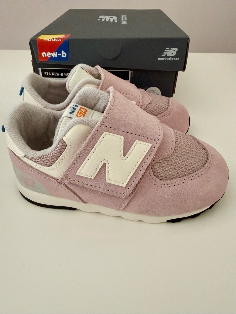 New Balance Toddler 574 Sneaker Size 7.5 Extra Wide